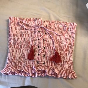 Cinched Tube top